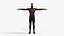 Ultimate Spider-Man Black Low-poly