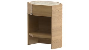 Elie Bedside Table 3D model