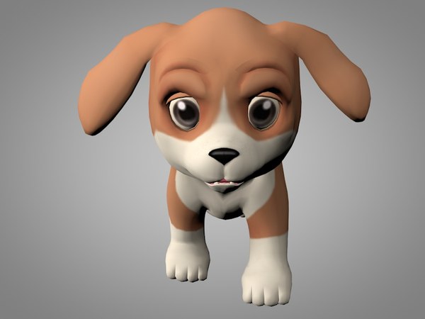3D puppy pup model - TurboSquid 1364491