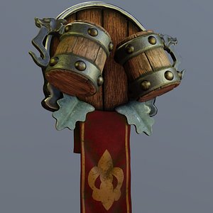 Mug and Shield Medieval