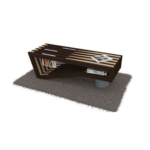 3D table middle model