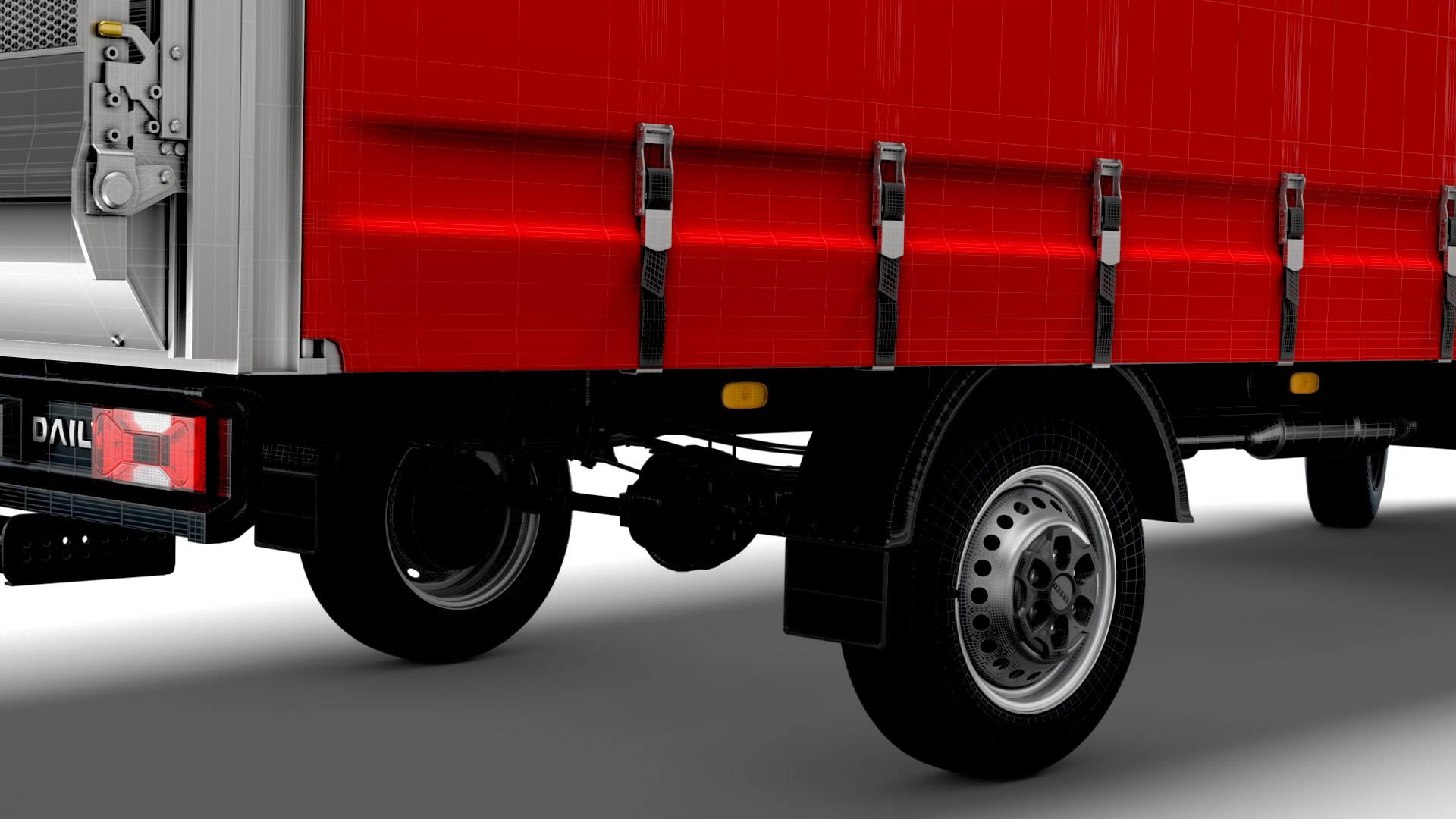 3D Iveco Daily Luton Curtain sider Tail Lift 2021 model - TurboSquid ...
