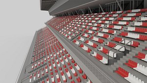 Circuit de Catalunya Grandstand 3D