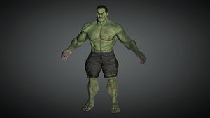 Realistic Hulk Character - Comic Character