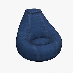 Bean chair 3D model