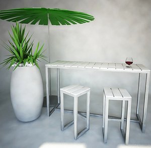 Outdoor furniture-bar, Gandia Blasco