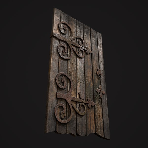 3D Medieval Fantasy Door - TurboSquid 1756080