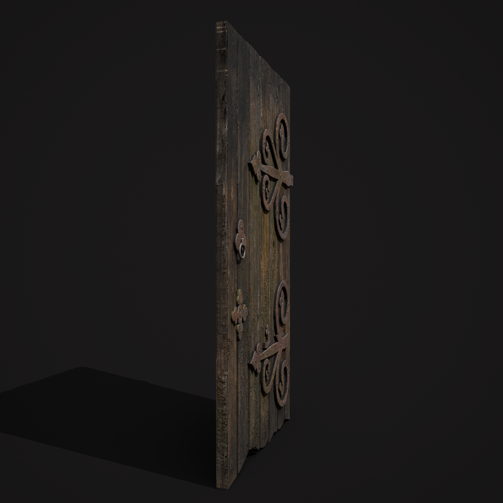 3D Medieval Fantasy Door - TurboSquid 1756080