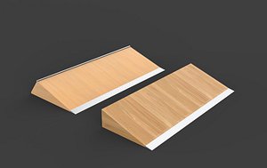 3D Ramps Bump 02 3D model