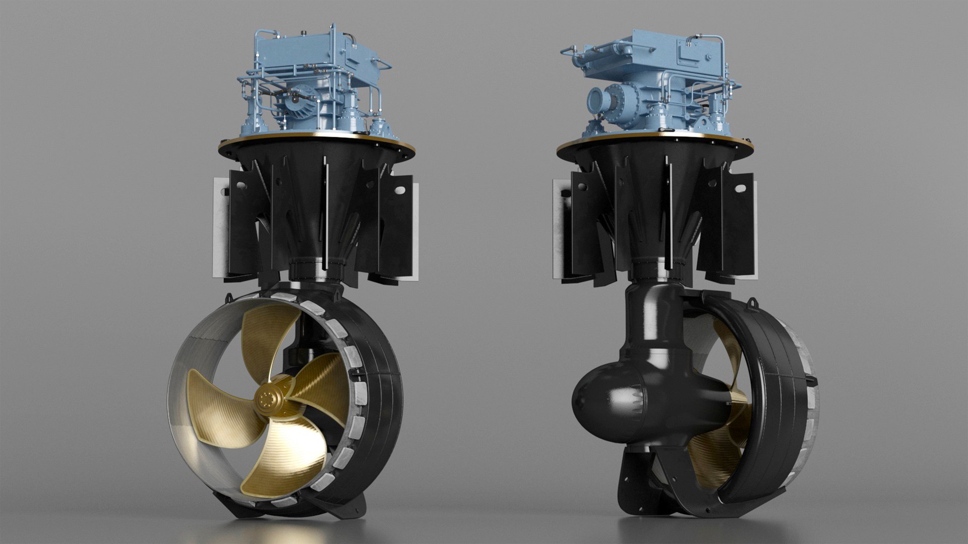 3D Ship Rudder Propeller SCHOTTEL model https://p.turbosquid.com/ts-thumb/Pn/NoM8sc/Fy/shiprudderpropellerschottelmb3dmodel007/jpg/1713505899/1920x1080/fit_q87/8c3b0e086dd51891d2214cef16b3425ba57a0251/shiprudderpropellerschottelmb3dmodel007.jpg