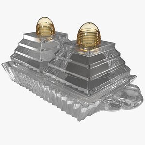Cut Glass Salt and Pepper Shaker