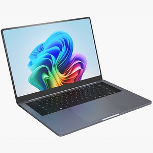 Samsung Galaxy Book6 Ultra Gray Rigged