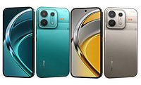Realme P4s 5G Electric Cyan And Titanium Gray