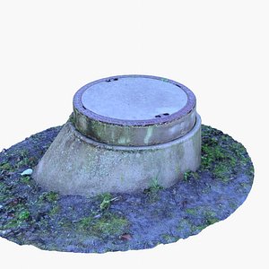 Manhole scan 3D model