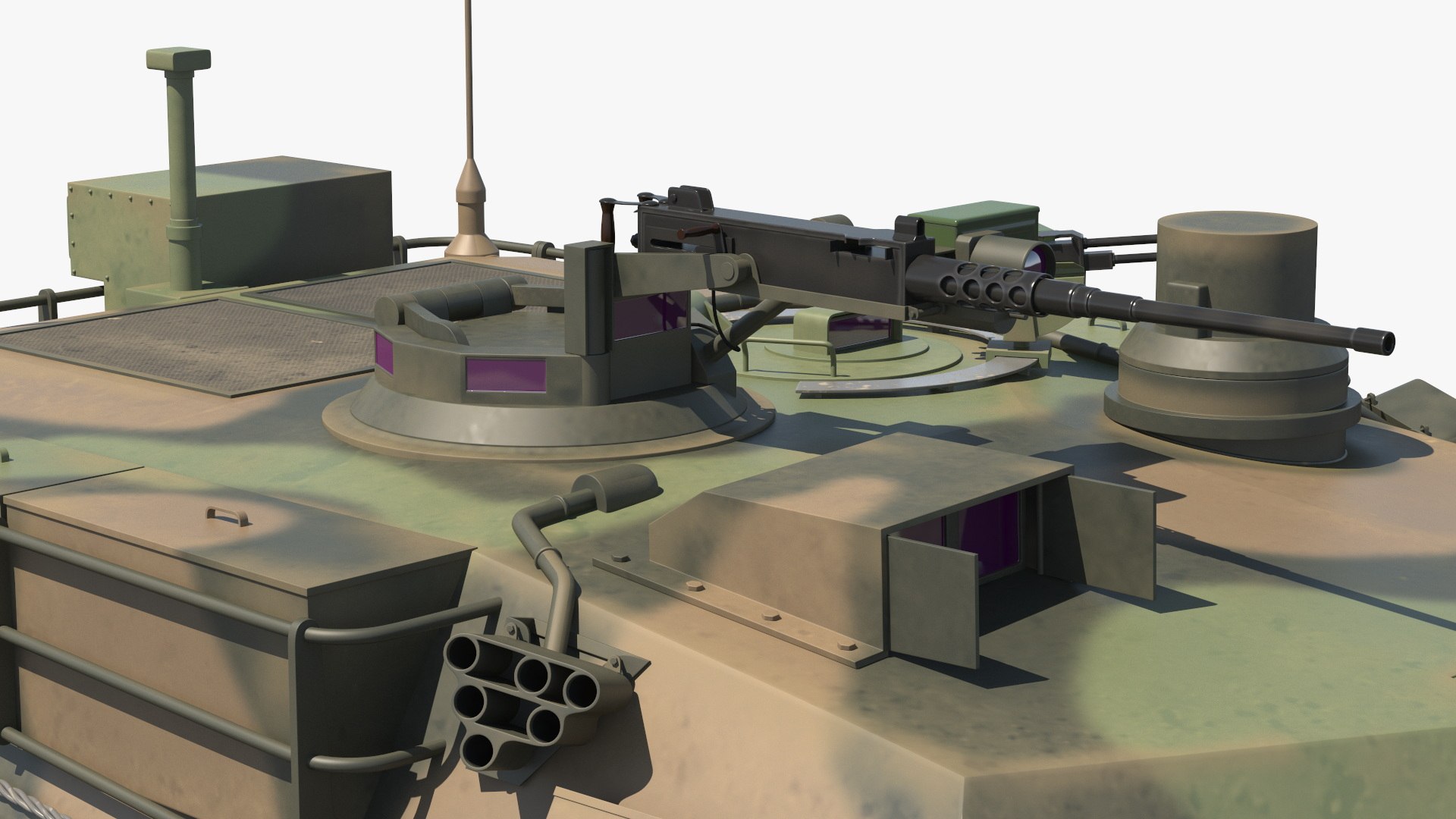 3D Model M1 Abrams Tank Rigged - TurboSquid 2387382
