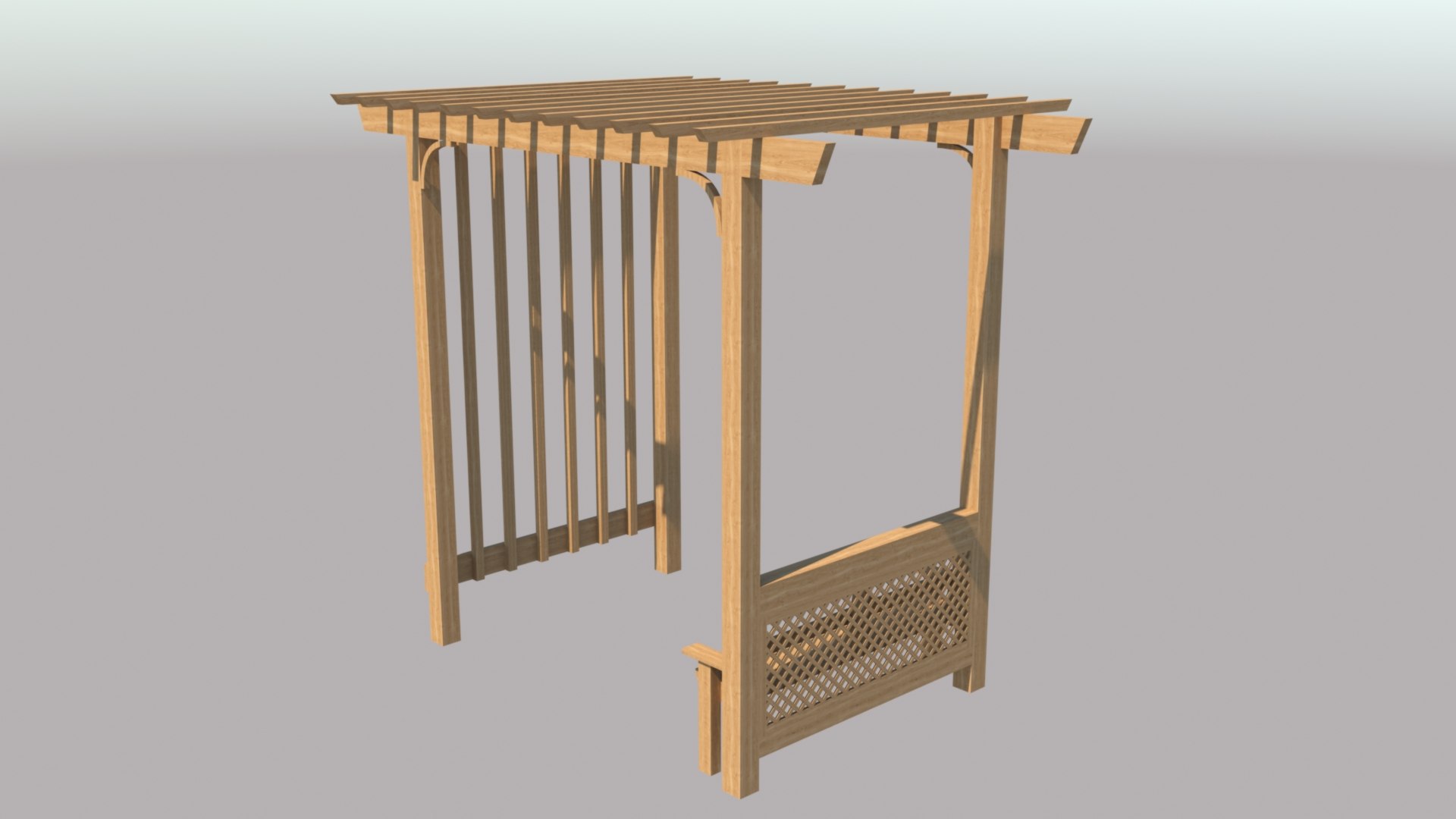 3D arbor garden - TurboSquid 1344768