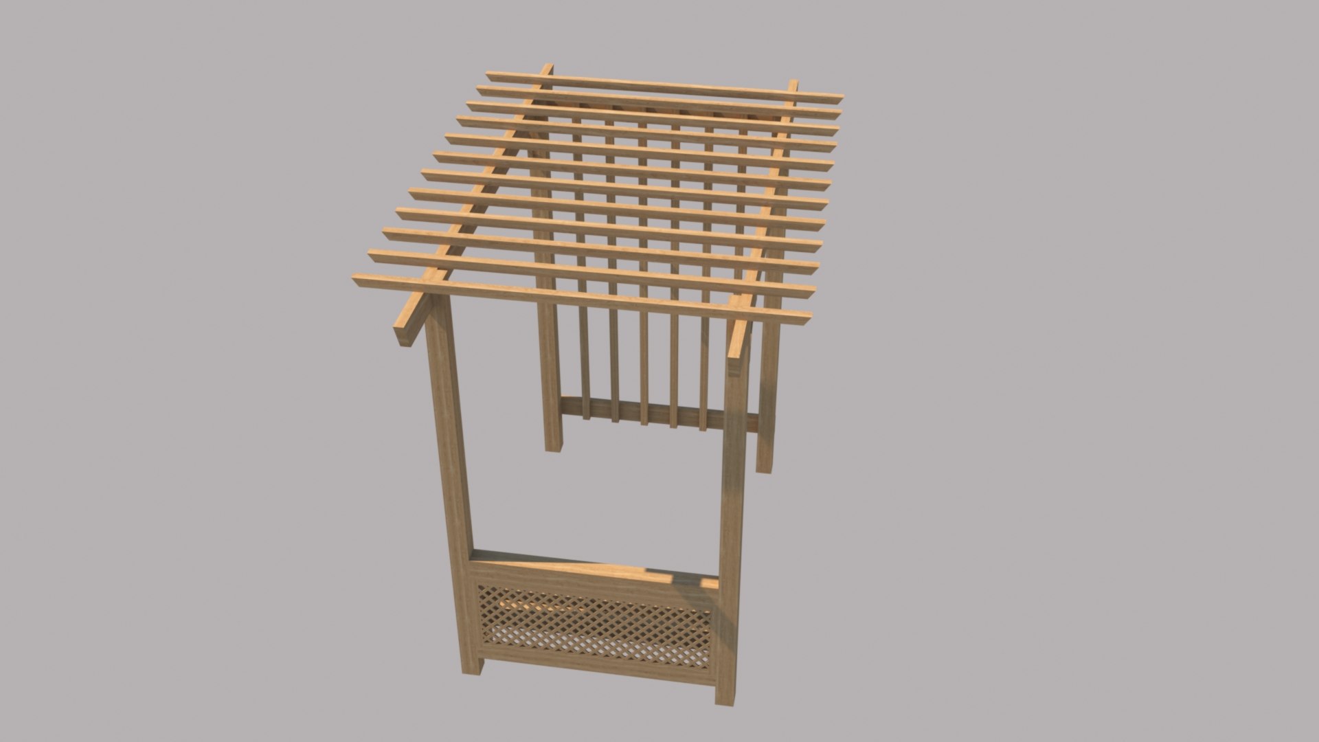 3D arbor garden - TurboSquid 1344768