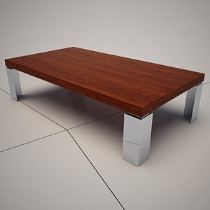 3d cattelan italia momo coffee table model