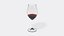 Collezione di bicchieri da vino rosso premium