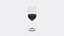 Collezione di bicchieri da vino rosso premium