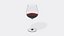 Collezione di bicchieri da vino rosso premium