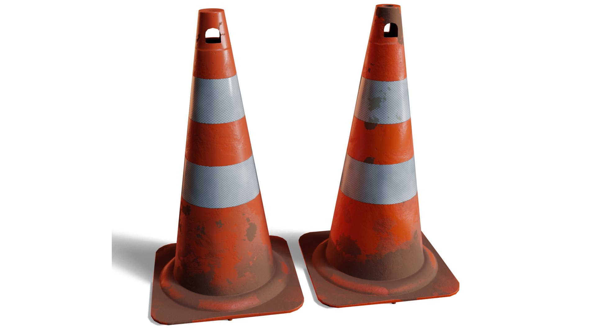 4 Worn Traffic Cones - Weathered - Optimized - Game Ready Low-poly - 4k 3D model https://p.turbosquid.com/ts-thumb/Pn/u3l4w5/vy/trafficcone_04/png/1731082266/1920x1080/fit_q87/b4188ac94fb6894279a905272fd5d7d320e2d51c/trafficcone_04.jpg