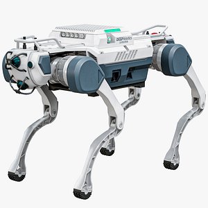 Robot Dog X30 PRO Deep Robotics Jueying Basic PBR 3D model