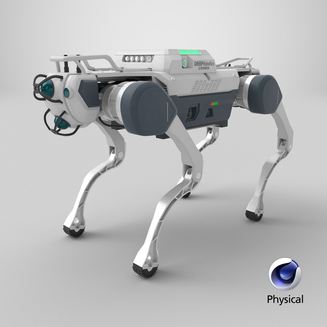 Robot Dog X30 PRO Deep Robotics Jueying Basic PBR 3D model https://p.turbosquid.com/ts-thumb/Pn/vKH05F/dU/stemcell_cinema_4d_physical_render/png/1781026738/1920x1080/fit_q87/94e7b4cc268712a6002afb5ce8b83cae517dee65/stemcell_cinema_4d_physical_render.jpg
