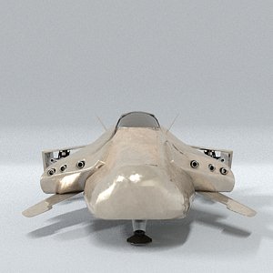 laos Game Spaceship 3D model