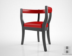 3D model philippe hurel harold chair
