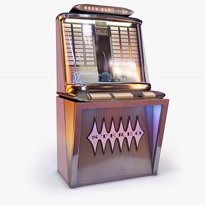 rock-ola regis 120 jukebox 3D model