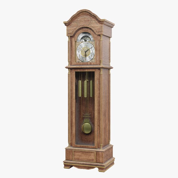 Grandfather Clock 3D Models for Download | TurboSquid