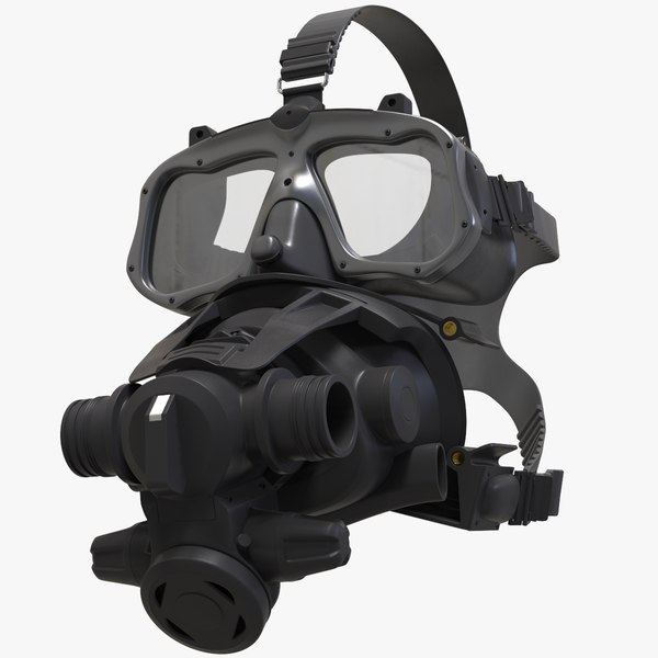 3D Scuba Diving Mask With Respirator Kit OTS