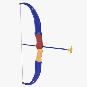 Bow and Arrow Toy 3D