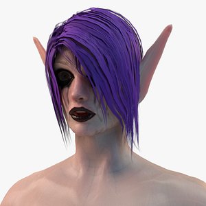 Elf Female Body Set 3D
