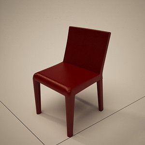 cattelan italia livia dining chair 3d fbx