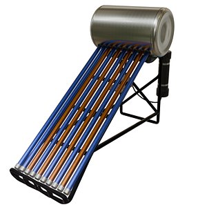 3D Solar heater model