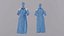 Blue Linen Outfit