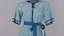 Blue Linen Outfit