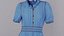 Blue Linen Outfit