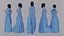 Blue Linen Outfit