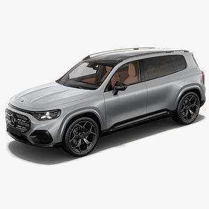 Mercedes-Benz GLB 2027 AMG-line with interior 3D model