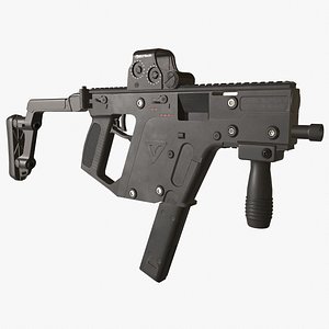 3D model kriss vector rifle