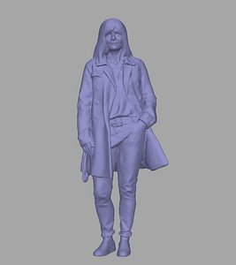 3D scanned background