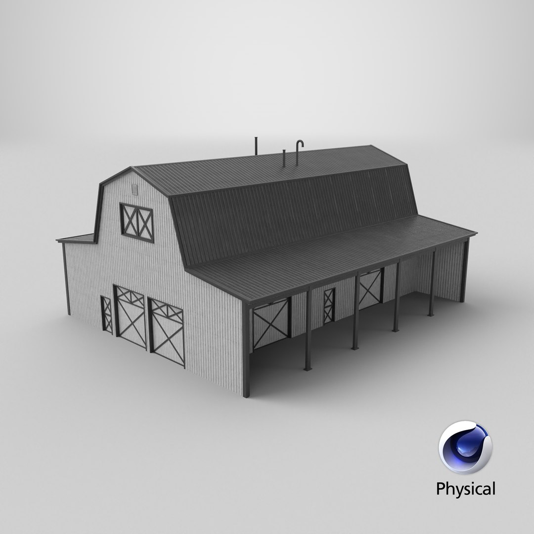 Farm Barn 18 PBR 3D Model - TurboSquid 2464291