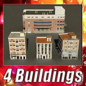 3d model building 13-16 collections