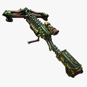 3D Dwarf crossbow model