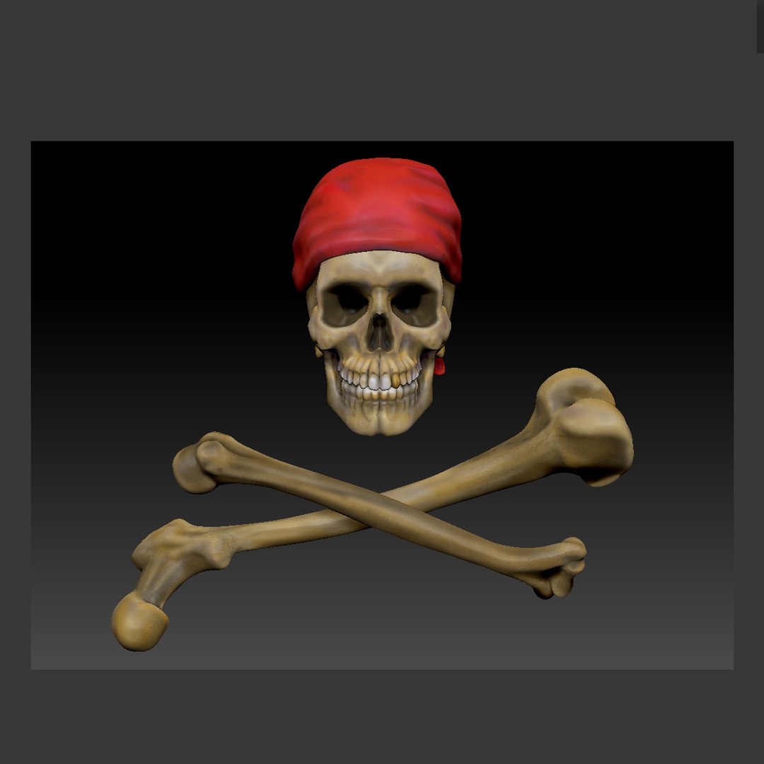 3d jolly roger