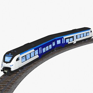 3D siemens mireo plus h class 563 passenger train model