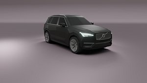 XC90 suv 3D low poly model